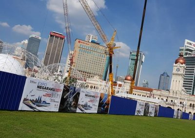 Scaffolding-based Hoarding for Negaraku Expo 2017