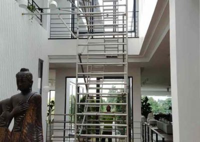 Aluminium Scaffold Tower for roof tinting
